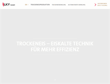 Tablet Screenshot of lky-kaeltetechnik.de